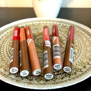 L’Oréal BUNDLE 500, 501, 506, 509, 510, 511 Infallible Matte Lip Crayons